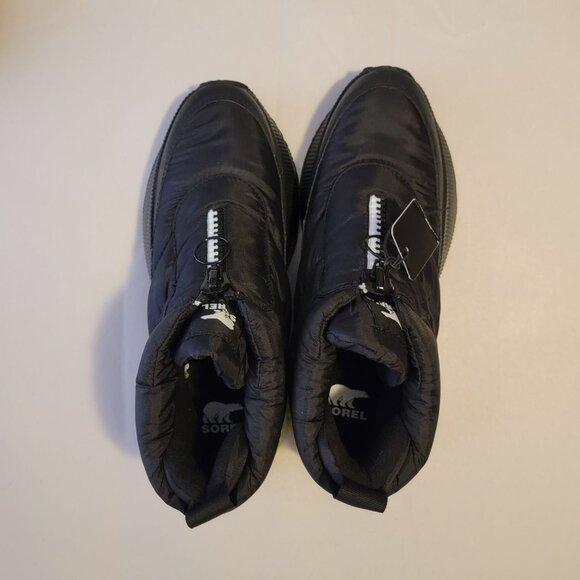 New Sorel Out N About III Puffy Boots Womens 8.5 Zip Retro Snow Boots - Picture 2 of 9